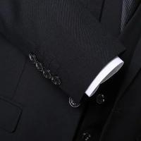 Traje Formal Para Hombre S-9XL Chaqueta + Chaleco + Pantalones Estilo Británico Casual Exterior Moda Boda Slim-fit Conjunto Completo - details 15