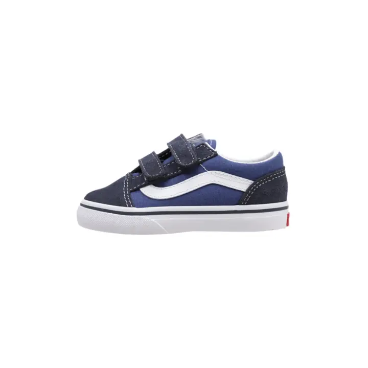 Vans OLD SKOOL V Deportivas Con Velcro Bebé - niño (hasta la talla 30) Azul - 1