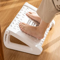 Taburete De Pies Ajustable Ergonómico Con Rodillos Almohadilla Masajeadora Para Descanso Cómodo Para Oficina Y Hogar VAKIND - details 6