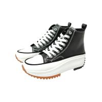 Eva Zorteon- Zapatillas tipo bota mujer,  caña alta, PU, plataforma, suela track, confort, estilo urbano. - details 3