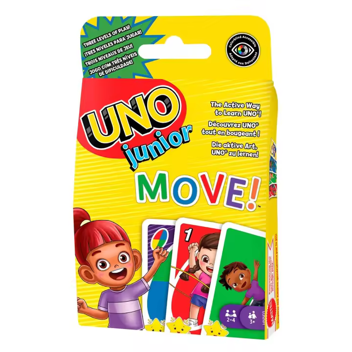 Juego UNO Junior Move! HNN03 MATTEL GAMES - 1