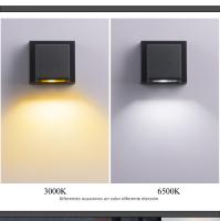 Lámpara De Pared Exterior Impermeable COB Luz De Exterior E Interior Montaje En Superficie Iluminación Hacia Arriba Y Abajo Adecuada Para Pasillo Luz De Entrada Vínculo 85-265V Moderna - details 3