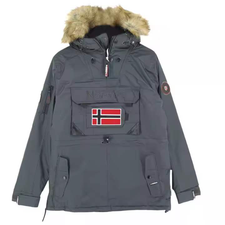 Chaqueta para mujer GEOGRAPHICAL NORWAY Gris Oscuro - Estilo clásico y cómodo, cazadora de mujer - 1