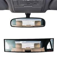 Espejo Interior De Coche Universal Antigolpe Y Ancho Ángulo Azul Accesorios De Auto Espejo Retrovisor Para Vehículos - details 2