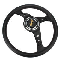 Volante De Carreras Para Coches 14 Pulgadas PU Deportivo Universal Para Desviaciones Volante De Automóvil De Material PU - details 3