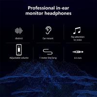 Sistema De Monitoreo Inalámbrico UHF Digital Profesional Con Transmisor Receptor Para Cantante Tarjeta De Sonido Escenario De Sonido De Transmisión - details 0