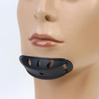 Almohadilla De Barba Universal Para Motocicleta 2/10x Protección De Guardia Para Bicicletas Patinaje Esquí Material De Poliéster Unisex - details 2