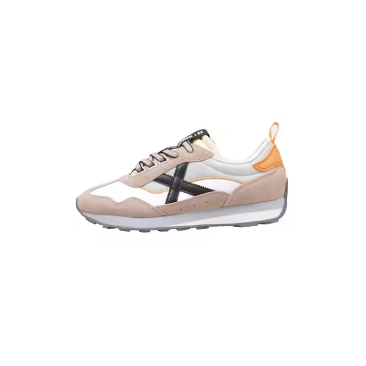 Munich UM Beige Hombre Autumn/Winter 23 Zapatilla Deportiva Baja - Diseñado por MUNICH - Corte en Cuero y Otros Materiales - Forro de Textil - Eleva Tu Estilo Cotidiano - 1