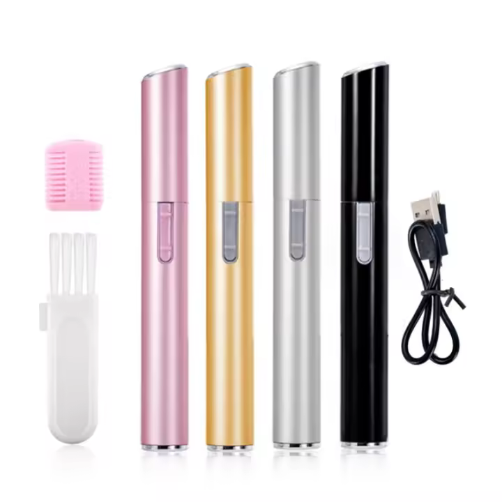 Aparato De Peluquería Portátil Para Cejas Y Cuerpo Recargable USB Mini Trimmer Eléctrico Para Mujeres Eliminador De Vello Shaper De Cejas - 1