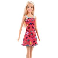 Barbie Fashionista Muñeca rubia con vestido rojo de mariposa regalo para nina,cumpleano,-mattel - details 1
