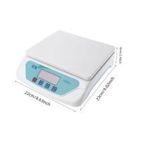 Báscula Electrónica De Precisión 30kg Con Pantalla LCD Escala De Pesos Para Alimentos Acero Inoxidable Medición De 0.1g - details 2