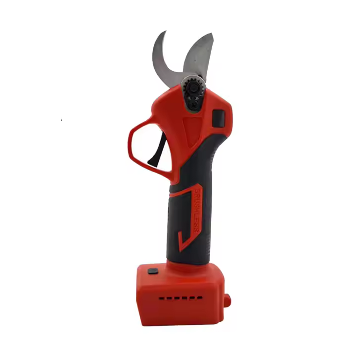 Tijeras De Podar Eléctricas Sin Escobillas Con Pantalla LED 0/1 Herramientas De Jardín Compatibles Con Batería Milwaukee 18V Corte De 25mm Material De Hoja De Tungsteno - 1