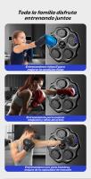 Máquina de boxeo de música inteligente, bolsa de arena de objetivo de pared, entrenamiento de reacción de agilidad relajante, objetivo Compatible con Bluetooth - details 12
