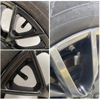 4Pcs Aluminio Cerraduras De Válvula De Neumáticos Para Coche Moto Camión Bicicleta Anti-polvo Resistente Al Agua Accesorios De Automóvil - details 2