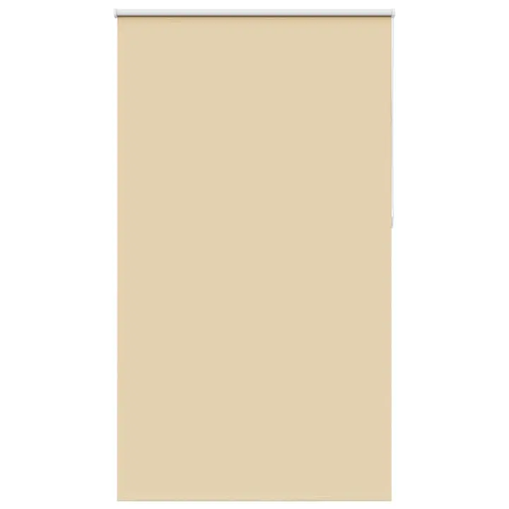 vidaXL Estor Enrollable Opaco Beige 120x210 cm Tela Ancho 116,6 cm - 1