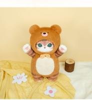 Muñeco De Peluche De Tiburón Genuino Mofusand Juguete Lindo Para Decoración De Habitación Regalo De Cumpleaños Suave Almohada Larga Para Dormir Unisex Tamaño 50cm Relleno De Algodón PP - details 12