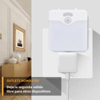 Lámpara LED De Sensor De Movimiento Para Habitación De Niños Con Sensor De Atardecer a Medianoche Luz Nocturna Sin Fichas Energía Eficiente Para Pasillo O Escalera - details 9