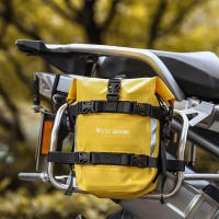 Bolsa De Moto Impermeable 5L Universal Para Marco Lateral De Motocicleta Con Herramientas De Viaje Para CrashBar - details 9