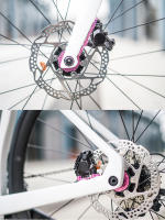 CHASER Conversión Ultraligera De Freno De Disco Para Bicicleta De Carretera R8170 Montaje Frontal Y Trasero Compatible Con Shimano SRAM - details 15