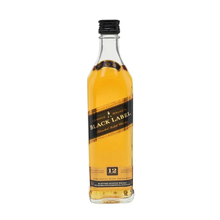 Petaca Whisky Johnnie Walker Etiqueta Negra 20cl - 1