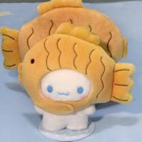 Muñeco De Peluche Sanrio Cinnamoroll De 13cm Kawaii Taiyaki Muñeco De Peluche De Dibujos Animados Para Regalo De Cumpleaños Para Amigos Material De Peluche Corto Y Relleno De Algodón PP - details 2