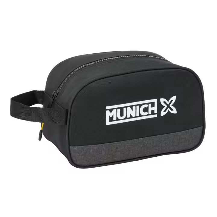 Neceser de Viaje Munich Topo Negro 26 x 15 x 12 cm - 1