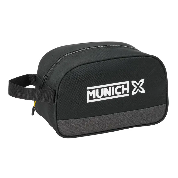 Neceser de Viaje Munich Topo Negro 26 x 15 x 12 cm - 1
