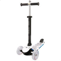 Patinete 3 ruedas blanco c/luces multicolor personalizables EEZI - details 0