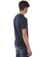 Emporio Armani EA7 Camiseta Algodón Hombre Azul Oscuro 3 ZPT41PJ18Z 1554 - details 1