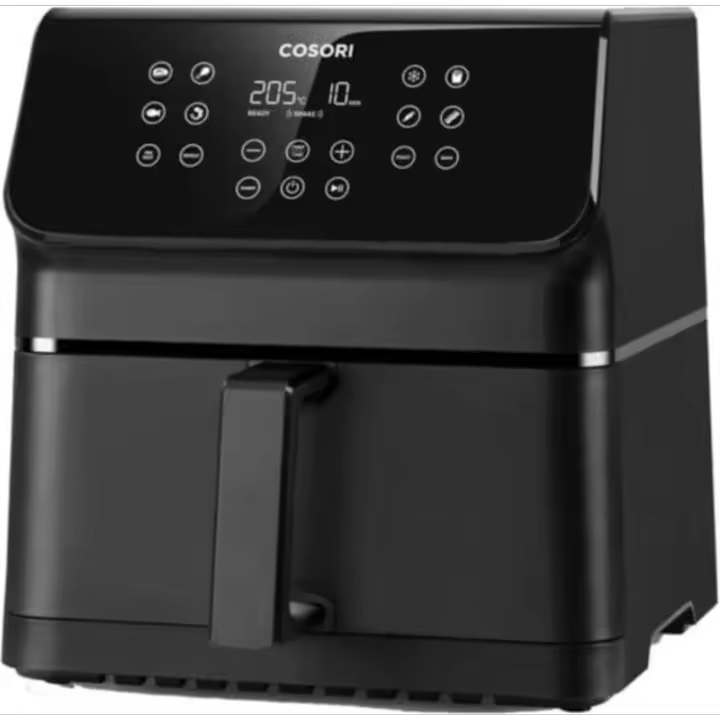 Cosori Premium II Chef Edition 6.2L, 1700W Negra - Freidora de aire - 1