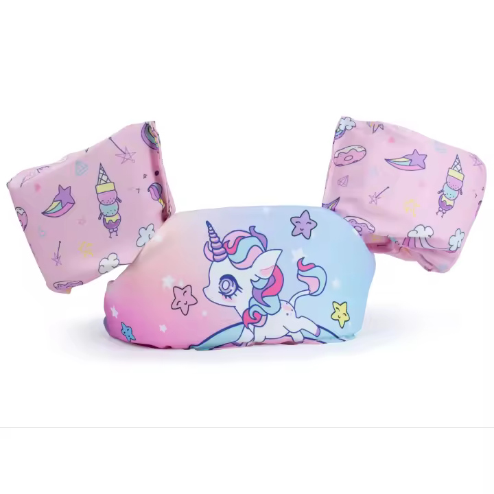 Chaleco Flotador Manguitos Sea Star Pink UNICORNIO rosa-azul (5644) - 1