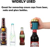 Abridor de botellas de type empuje Abridor de botellas magnético Abridor de botellas de cerveza Herramiento para abrir tapas de botellas de cerveza Utensilios de cocina - details 1
