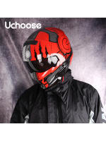 Casco Scorpion Demi Predator Con Manoplas Removibles Multifuncionales Casco De Motocicleta Con Personalidad 2022 - details 4
