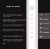 Brauseador Eléctrico Ultrasonido Automático Inteligente Para Adultos Cepillo De Dientes Con Múltiples Modos De Limpieza Impermeable Fácil De Transportar Con Cepillo Suave De Piel De Oveja Ultra Fina - details 9