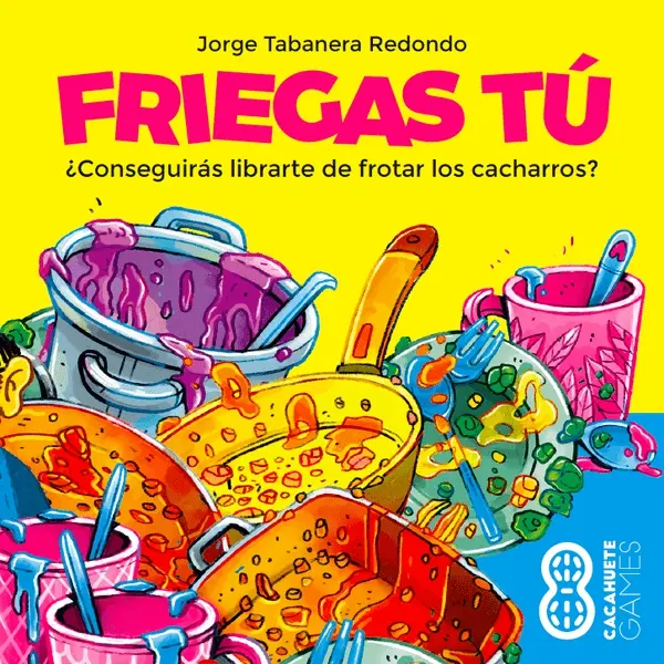 Cacahuete Games - Friegas Tú ¿conseguirás librarte de frotar los cacharros? - 1