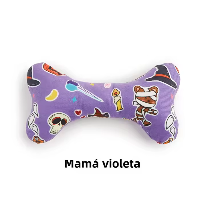 Juguete Para Mascotas De Halloween Con Sonido De Hueso Autoentretenimiento Diario Para Gatos Y Perros Sonido De Chillido - 1