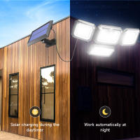 Lámpara Solar LED 333 Exteriores Con Sensor De Movimiento Y Inducción Humana 3 Modos IP65 Impermeable Para Garage Jardín Pasillo Y Pared - details 1