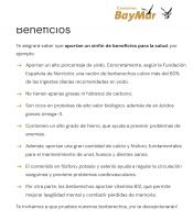 5 LATAS DE BERBERECHOS AL NATURAL MEDIANOS  58G NETO ESCURRIDO - BAYMAR , SABOR Y CALIDAD. - details 2