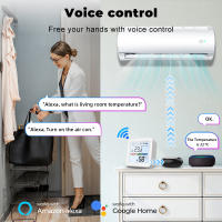Sensor De Temperatura Y Humedad Inteligente ZigBee Tuya Con Pantalla LCD Iluminada Compatible Con Google Assistant Necesita Hub Tuya Zigbee - details 9