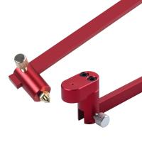 Regla De Dibujo Ajustable En Metralla E Inch Compass Scribe Center Finder Calibrado Para Carpintería Herramienta De Marca De Circulo Fijo - details 10