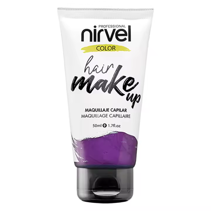 Nirvel maquillaje capilar Make Up 50ml -  Color Instantáneo sin Decolorar, Textura Fina y Fluida para Cabello Rubio o Moreno - 1