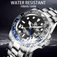 Reloj Mecánico Para Hombre PAGANI DESIGN 2025 PD-1662 Resistente Al Agua 100M Cristal De Zafiro GMT Con Coronación De Mano Automática Y Múltiples Zonas Horarias - details 17