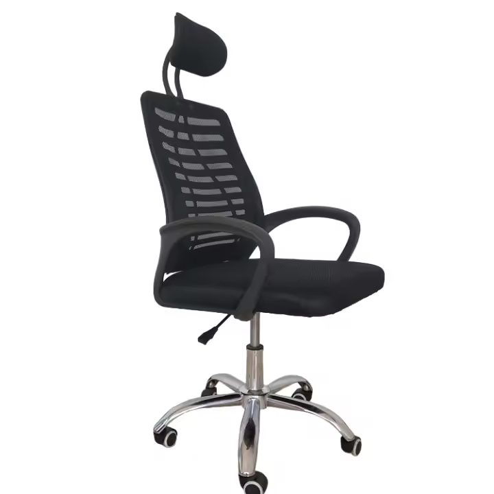 Silla de Oficina con Soporte Lumbar Giratoria Escritorio Sillon Ruedas Despacho casa salon habitacion ergonómica Gaming, escritorio, con reposacabezas - 1
