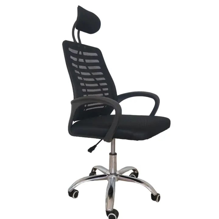 Silla de Oficina con Soporte Lumbar Giratoria Escritorio Sillon Ruedas Despacho casa salon habitacion ergonómica Gaming, escritorio, con reposacabezas - 1