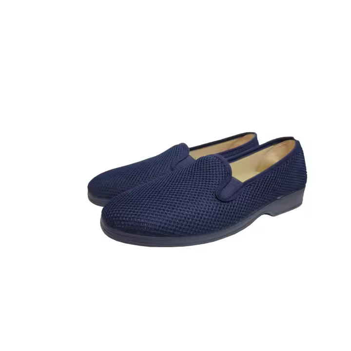 Zapatillas de Casa Hombre Verano Cómodas Respirables, Rejilla Transpirable, Cuña, Suela Caucho - Talla 39-46 - 1