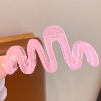 Pinza Para El Cabello De Gelatina Colorida Para Mujeres Y Niñas Diseño Coreano Fashion Simple Y Dulce Clip Para El Cabello Irregular Accesorio De Moda Para Todas Las Estaciones - details 13