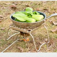 Soporte De Fogón Plegable Para Camping En Acero Inoxidable Mesa De Camping Portátil Para Gas Y Madera Estándar De Exterior - details 1