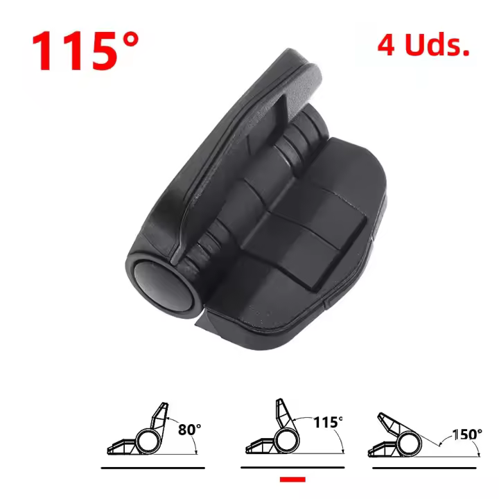 QD 4PCS Abrazadera De Torque Ajustable De Nylon Para Control De Posición De Puerta 80/115/150 Grados Impermeable Herramienta Marítima - 1