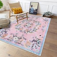 Carpetas De Decoración Marroquí Para Sala De Estar Con Diseño De Tigre Alfombra De Entrada Para Dormitorio Moderna Machine Hecha Material Poliéster 100% - details 4