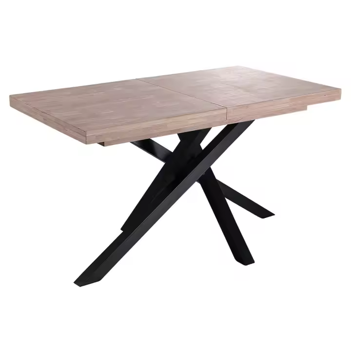 Mesa de comedor Xena extensible forma rectangular 76x140-180-220x90 cm Adec - 1
